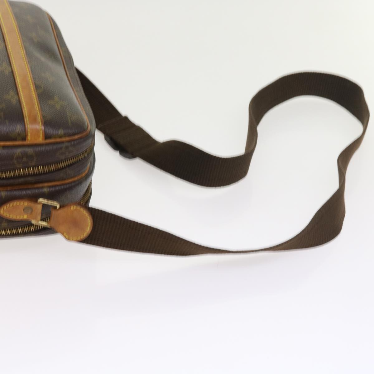 LOUIS VUITTON Monogram Reporter PM Shoulder Bag M45254 LV 53914