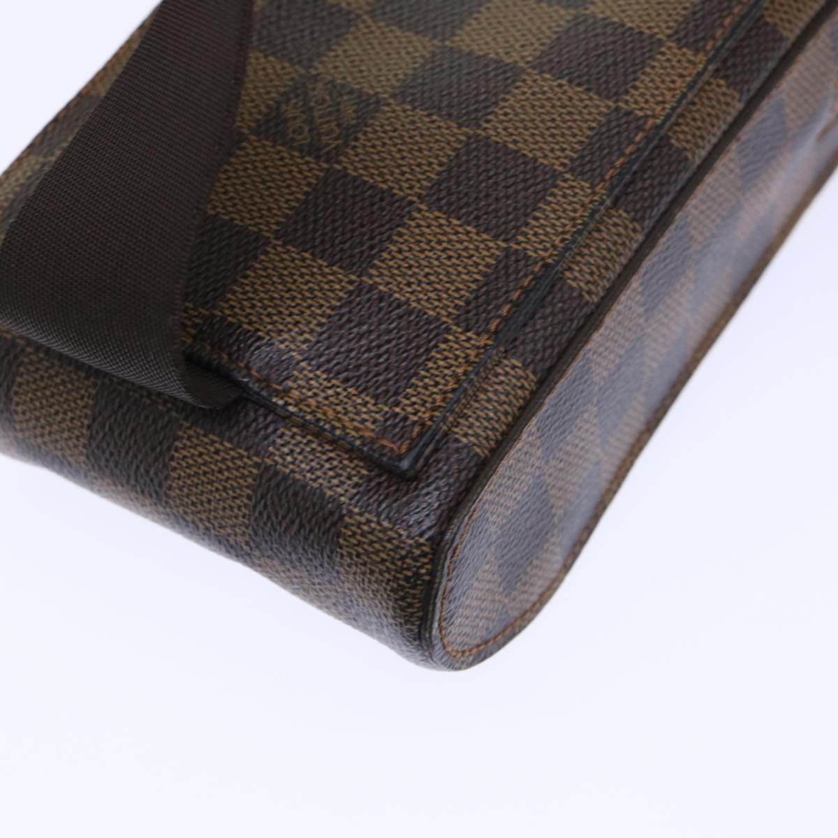 LOUIS VUITTON Damier Ebene Geronimos Shoulder Bag N51994 LV 53918