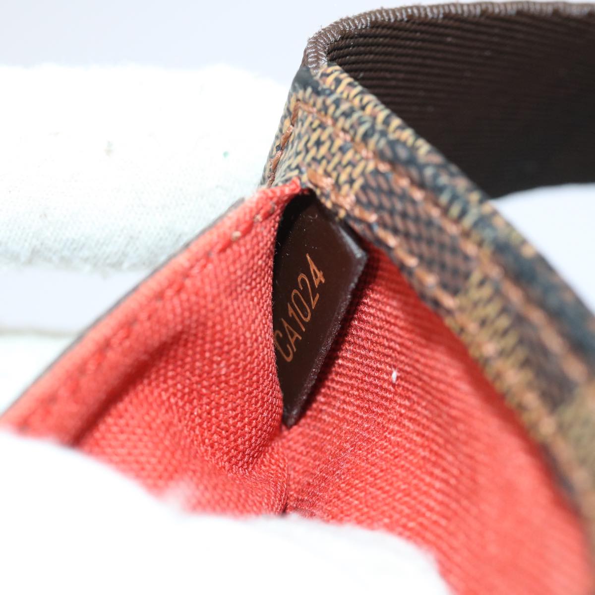 LOUIS VUITTON Damier Ebene Geronimos Shoulder Bag N51994 LV 53918