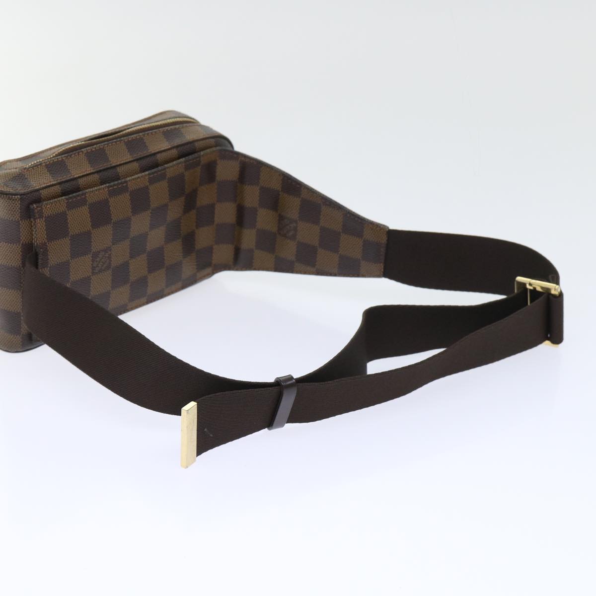 LOUIS VUITTON Damier Ebene Geronimos Shoulder Bag N51994 LV 53918