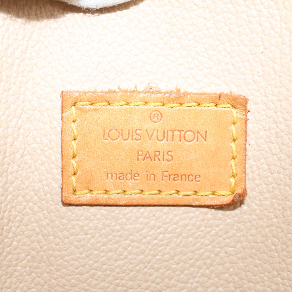 LOUIS VUITTON Monogram Sac Plat Hand Bag M51140 LV 53921
