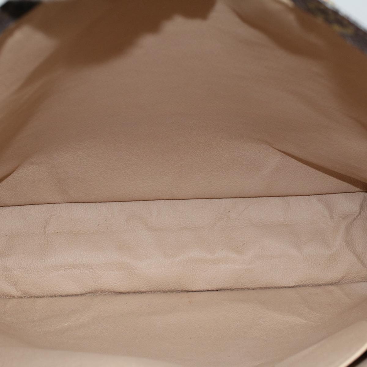 LOUIS VUITTON Monogram Sac Plat Hand Bag M51140 LV 53921