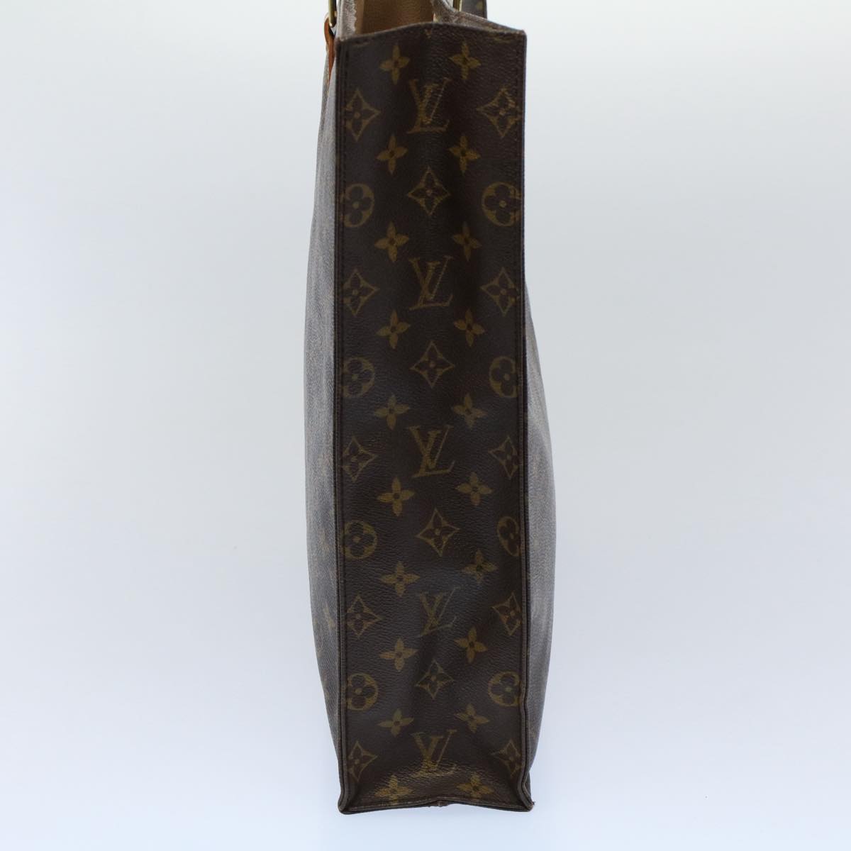 LOUIS VUITTON Monogram Sac Plat Hand Bag M51140 LV 53921