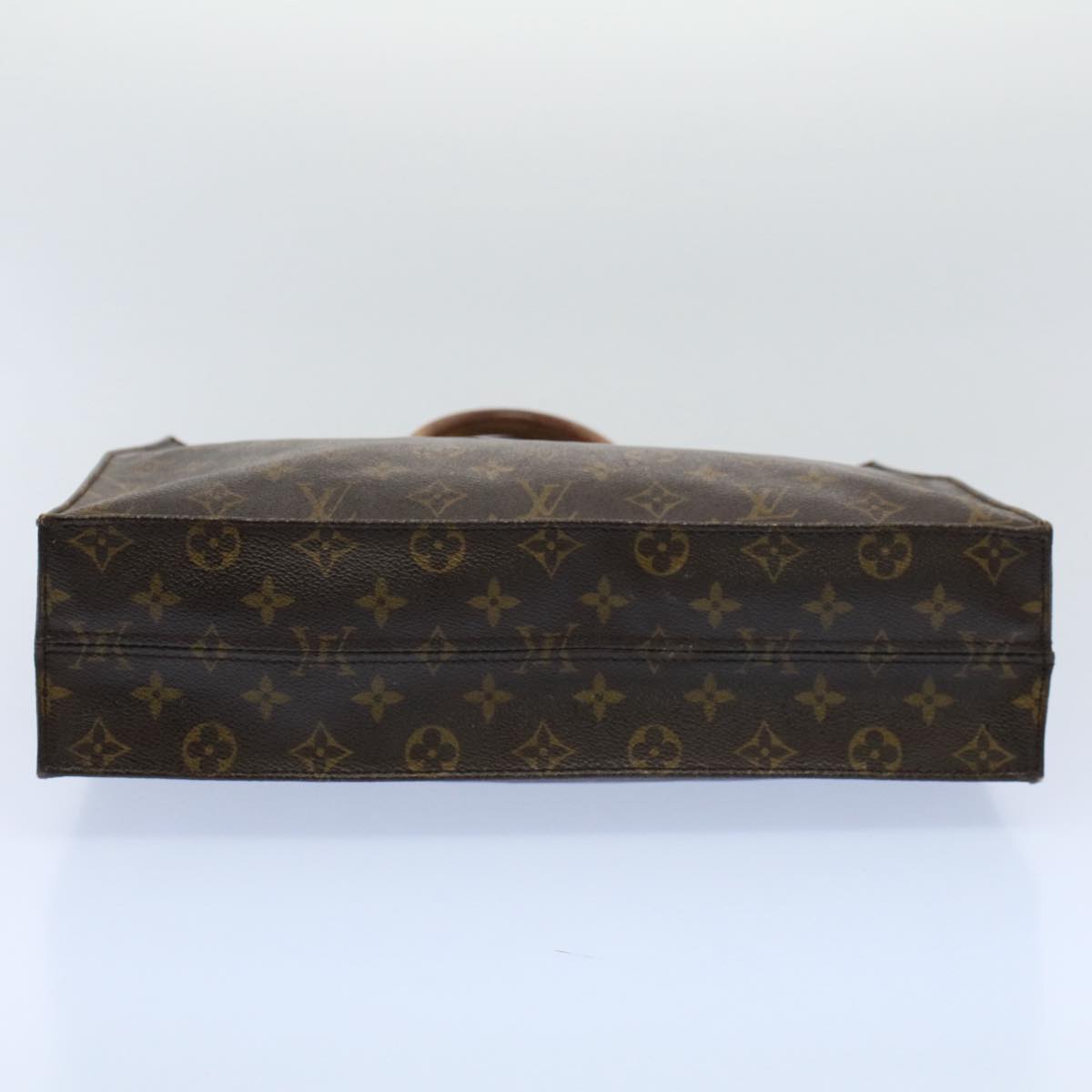 LOUIS VUITTON Monogram Sac Plat Hand Bag M51140 LV 53921