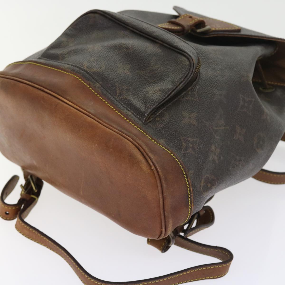LOUIS VUITTON Monogram Montsouris MM Backpack M51136 LV 53923