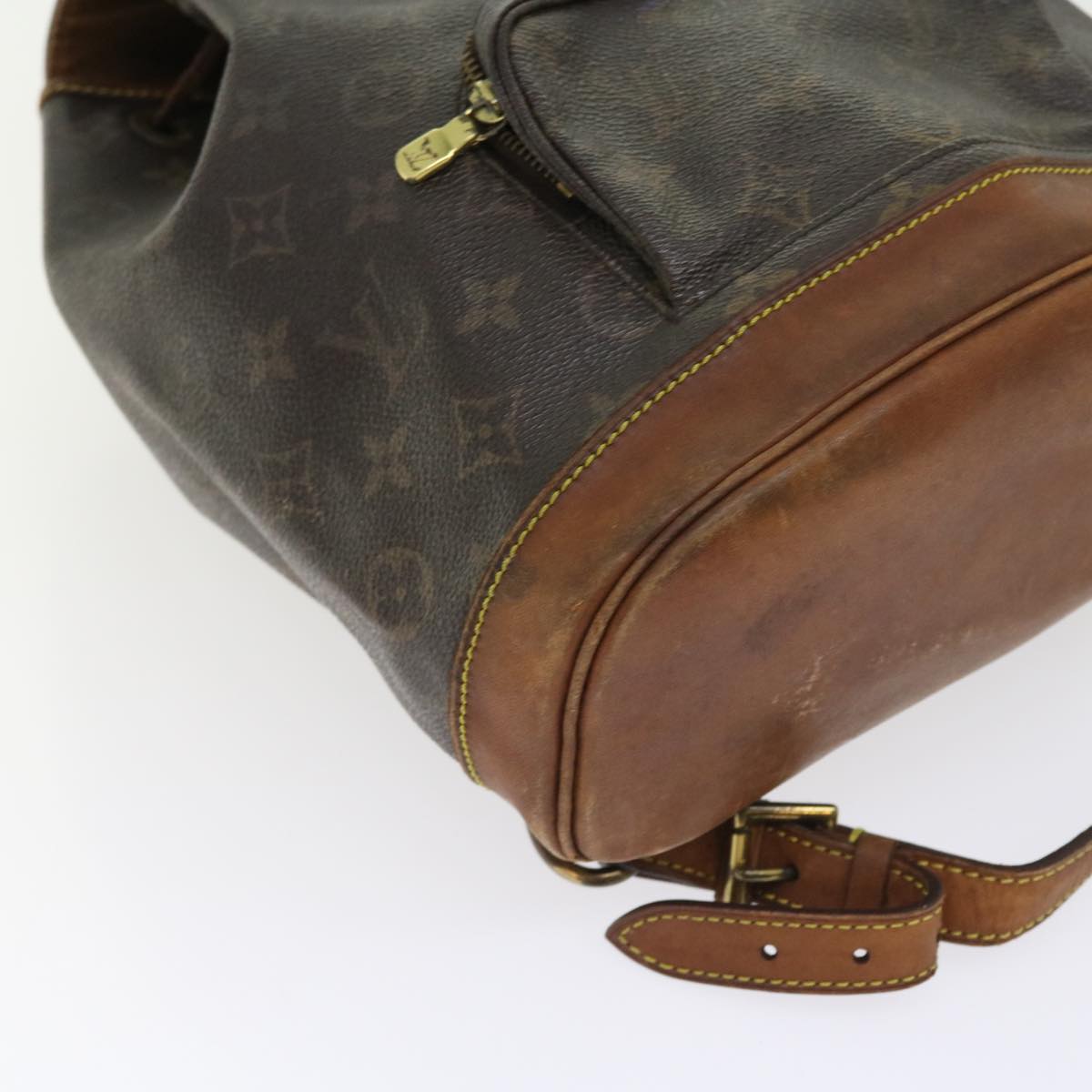 LOUIS VUITTON Monogram Montsouris MM Backpack M51136 LV 53923