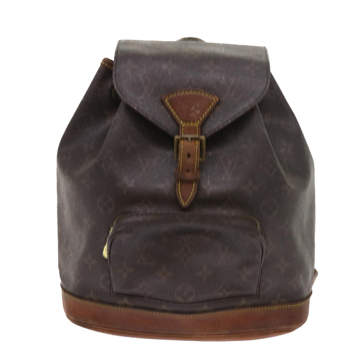 LOUIS VUITTON Monogram Montsouris MM Backpack M51136 LV 53923