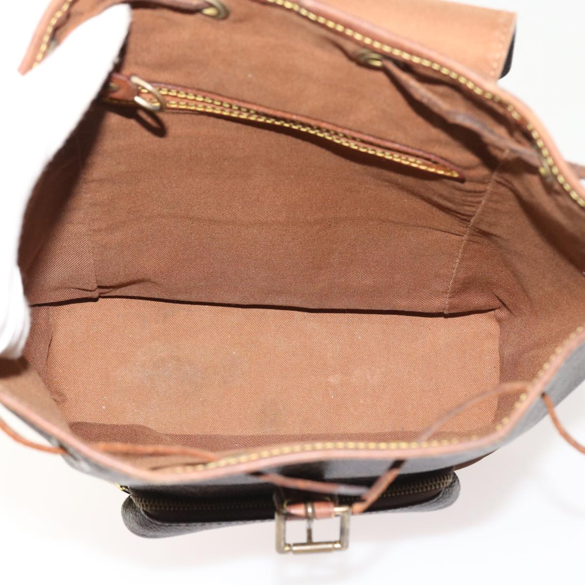 LOUIS VUITTON Monogram Montsouris MM Backpack M51136 LV 53923