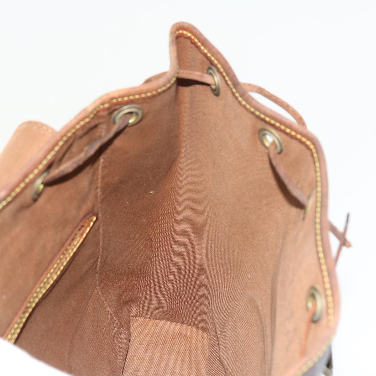 LOUIS VUITTON Monogram Montsouris MM Backpack M51136 LV 53923