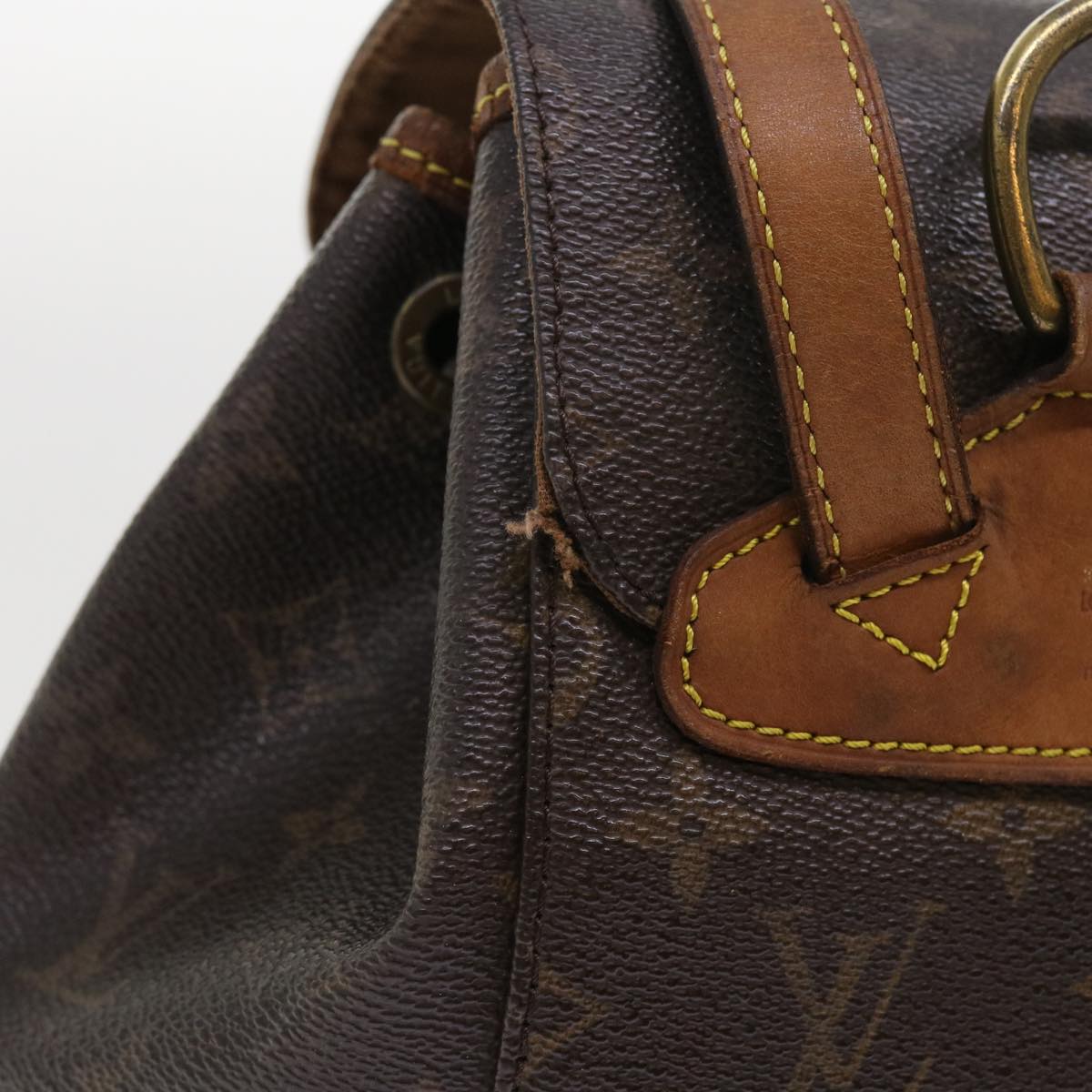 LOUIS VUITTON Monogram Montsouris MM Backpack M51136 LV 53923