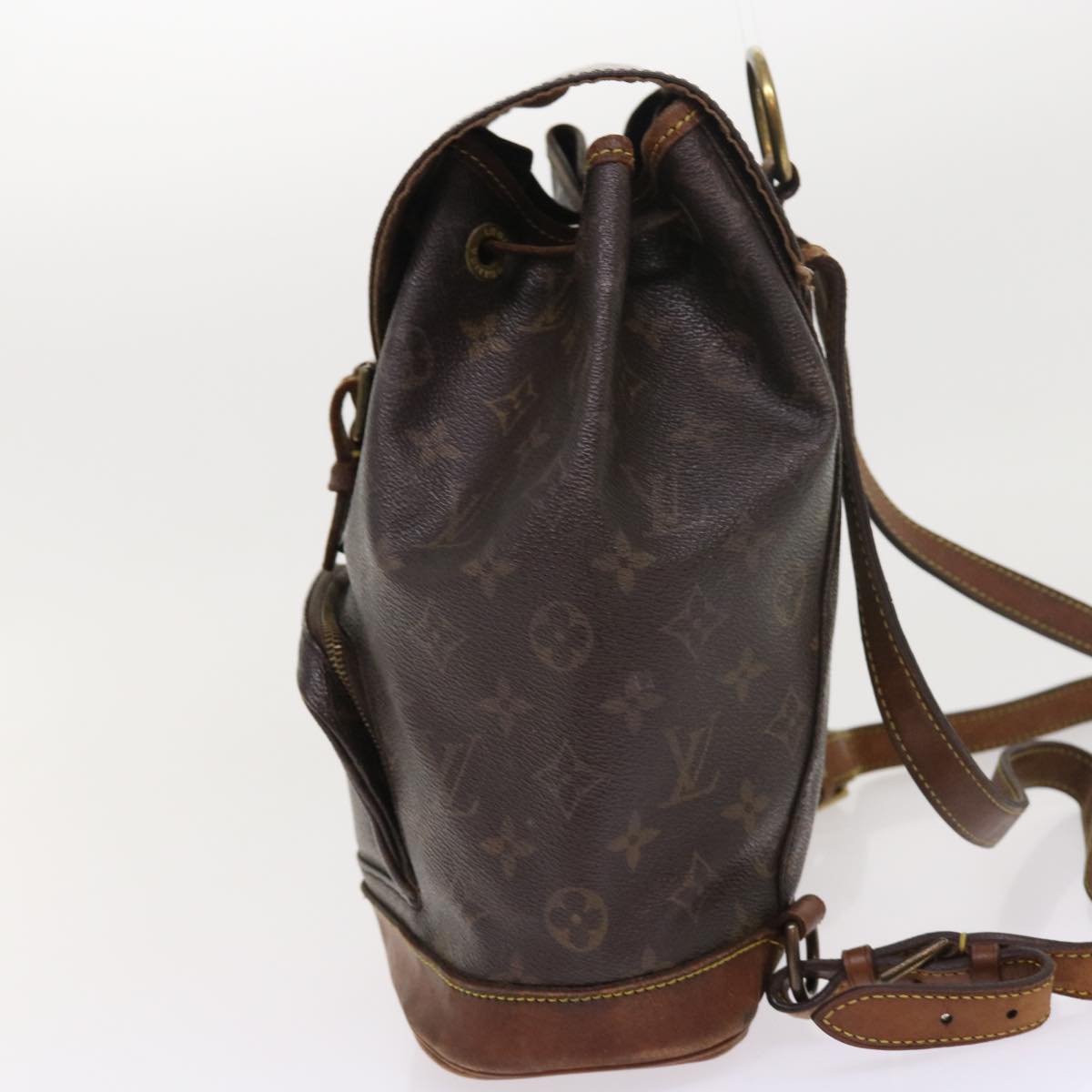 LOUIS VUITTON Monogram Montsouris MM Backpack M51136 LV 53923