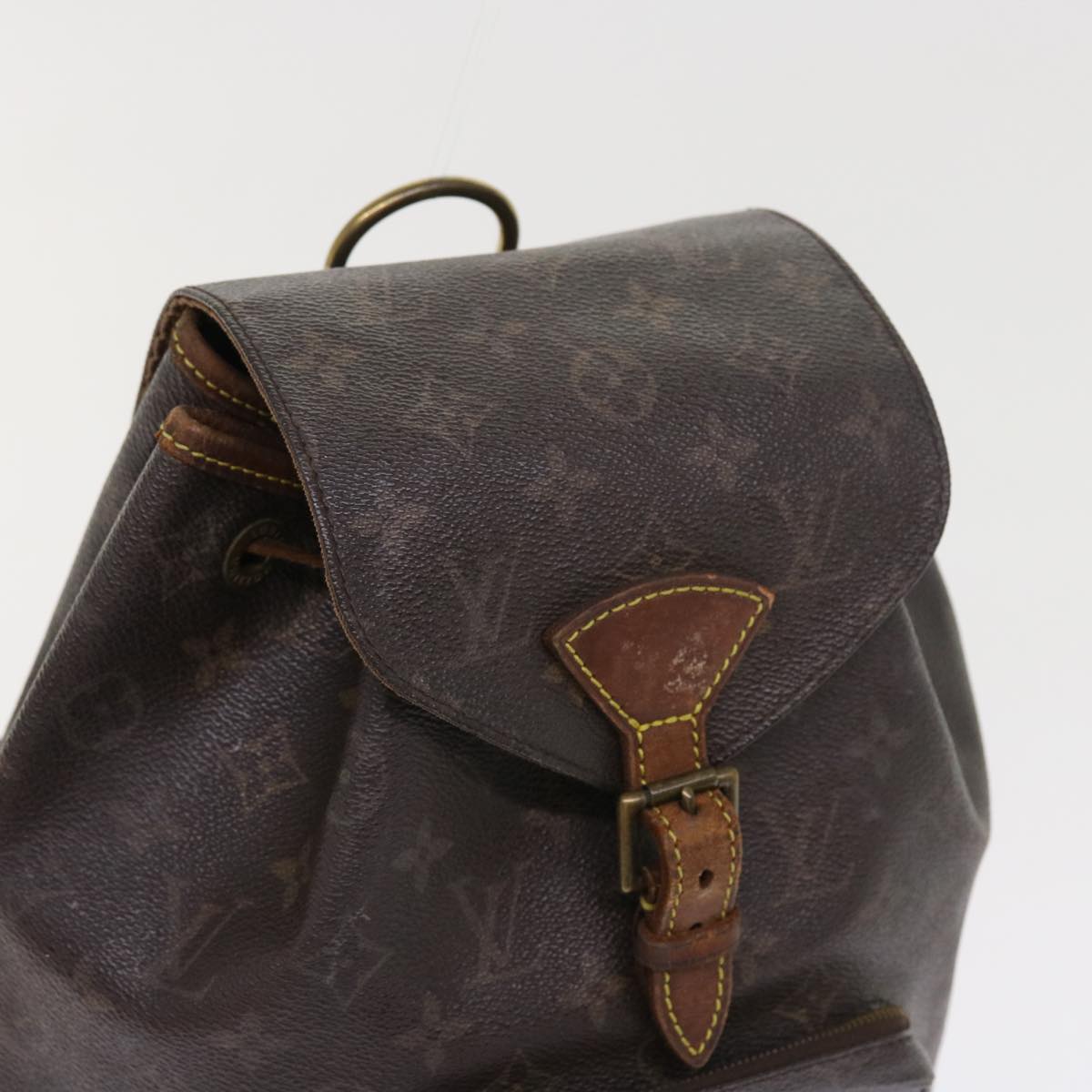 LOUIS VUITTON Monogram Montsouris MM Backpack M51136 LV 53923