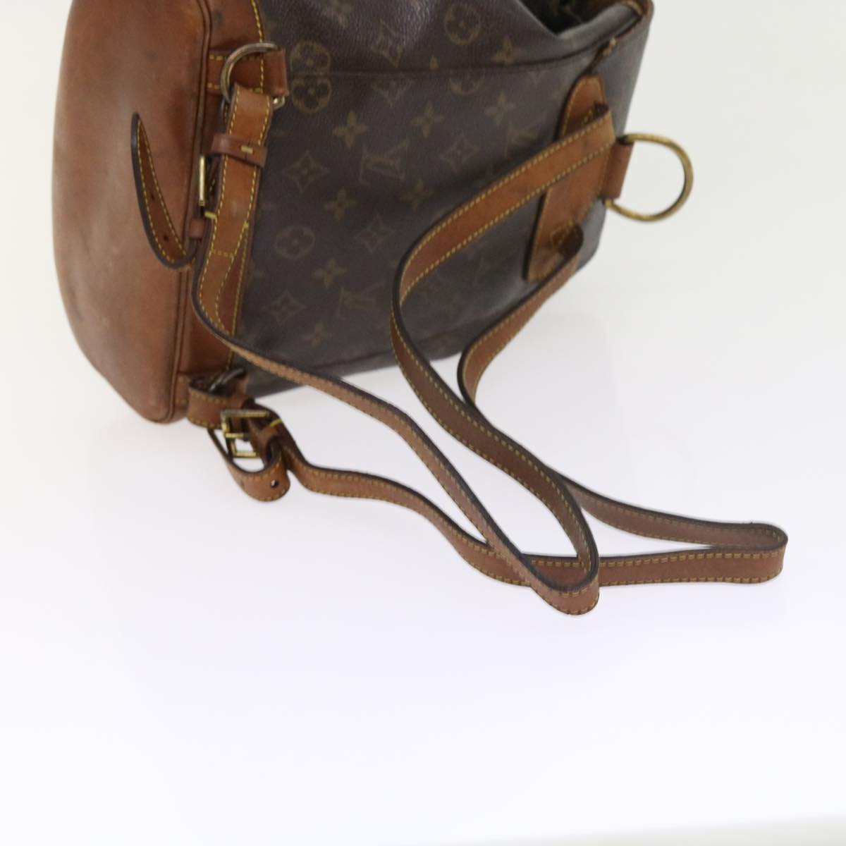 LOUIS VUITTON Monogram Montsouris MM Backpack M51136 LV 53923