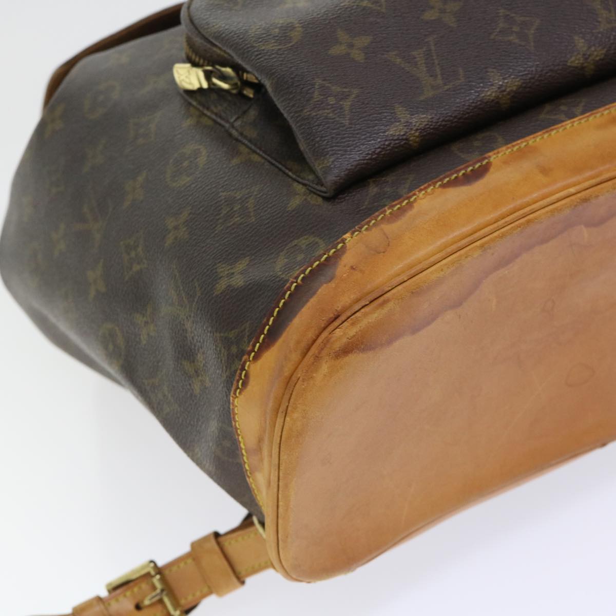 LOUIS VUITTON Monogram Montsouris GM Backpack M51135 LV 53925