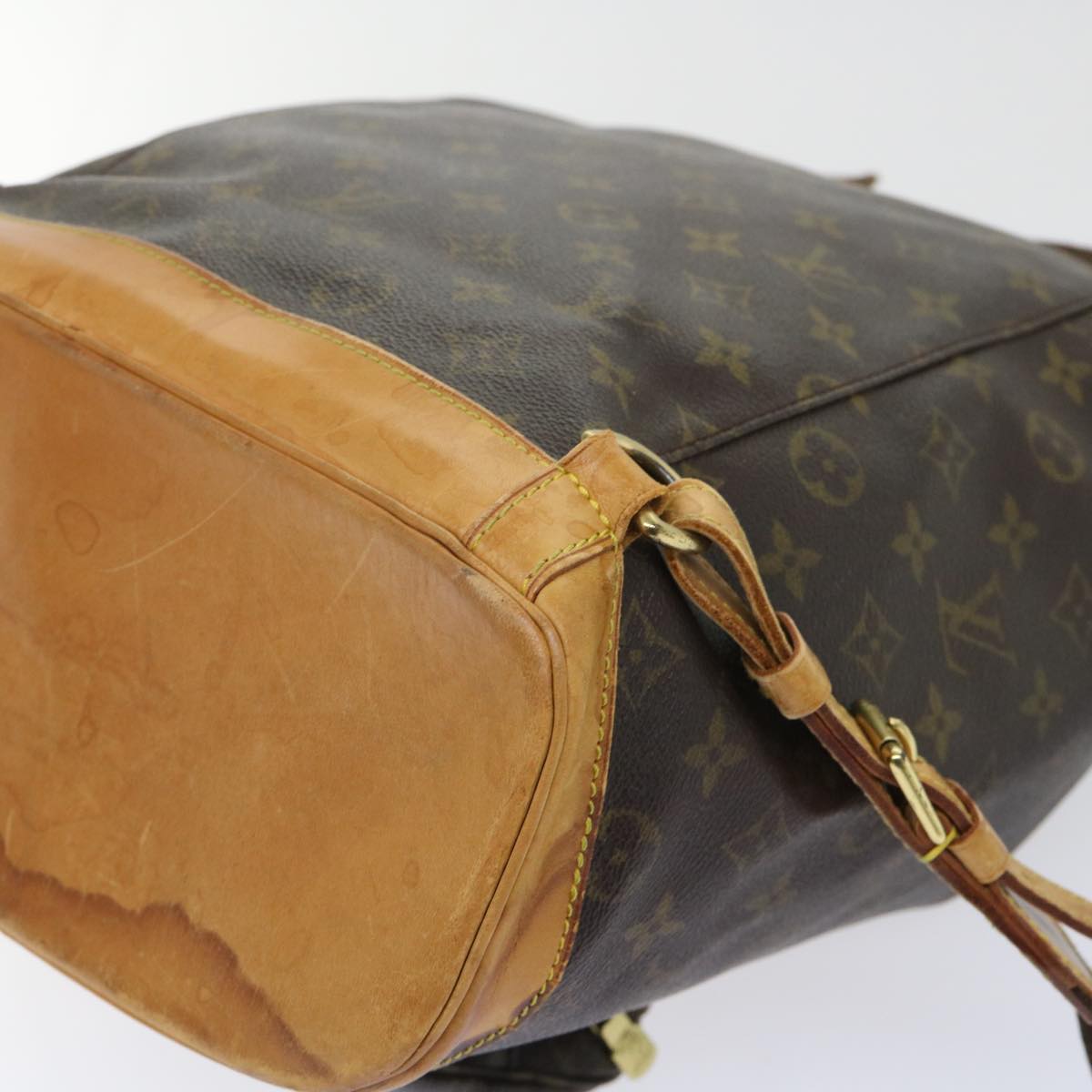 LOUIS VUITTON Monogram Montsouris GM Backpack M51135 LV 53925