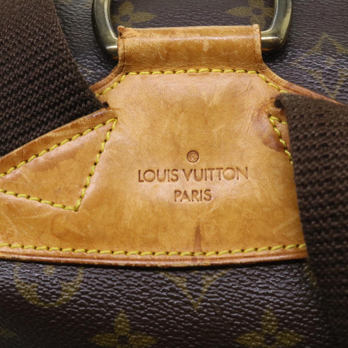 LOUIS VUITTON Monogram Montsouris GM Backpack M51135 LV 53925