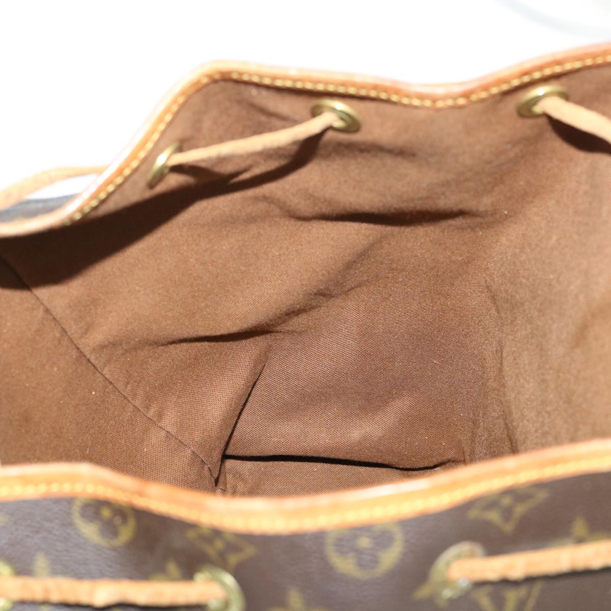LOUIS VUITTON Monogram Montsouris GM Backpack M51135 LV 53925