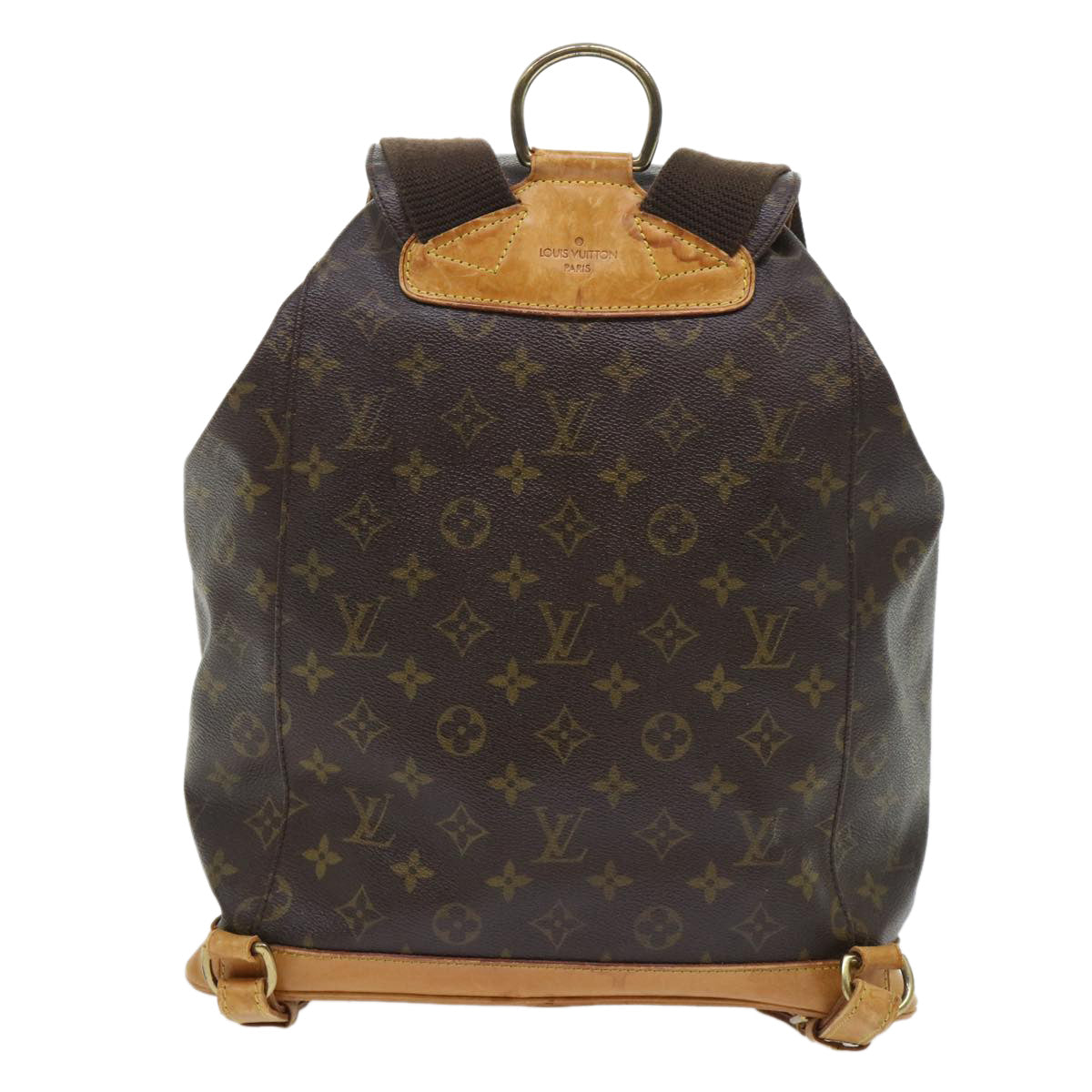 LOUIS VUITTON Monogram Montsouris GM Backpack M51135 LV 53925