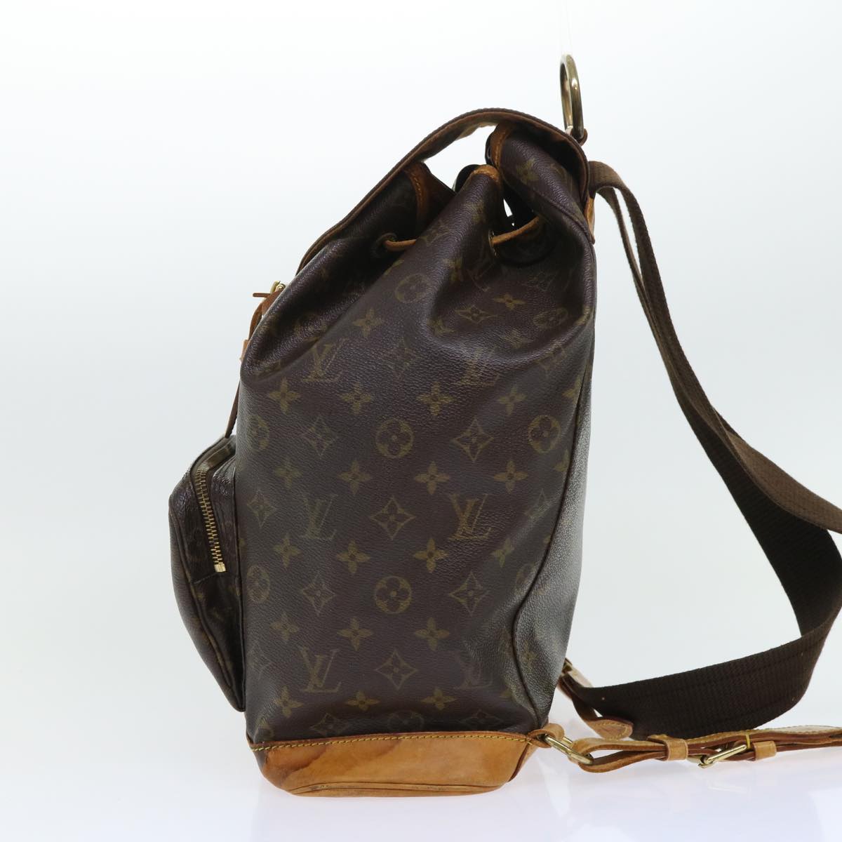 LOUIS VUITTON Monogram Montsouris GM Backpack M51135 LV 53925