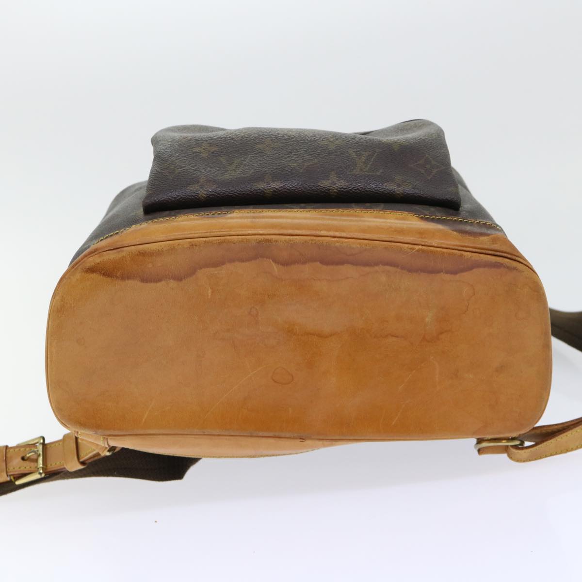 LOUIS VUITTON Monogram Montsouris GM Backpack M51135 LV 53925