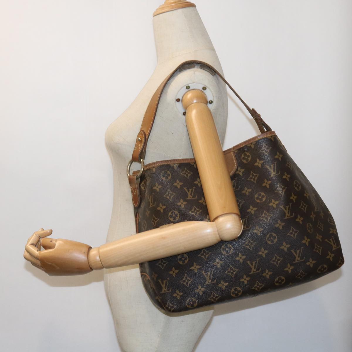 LOUIS VUITTON Monogram Delightful PM Shoulder Bag M50154 LV 53926