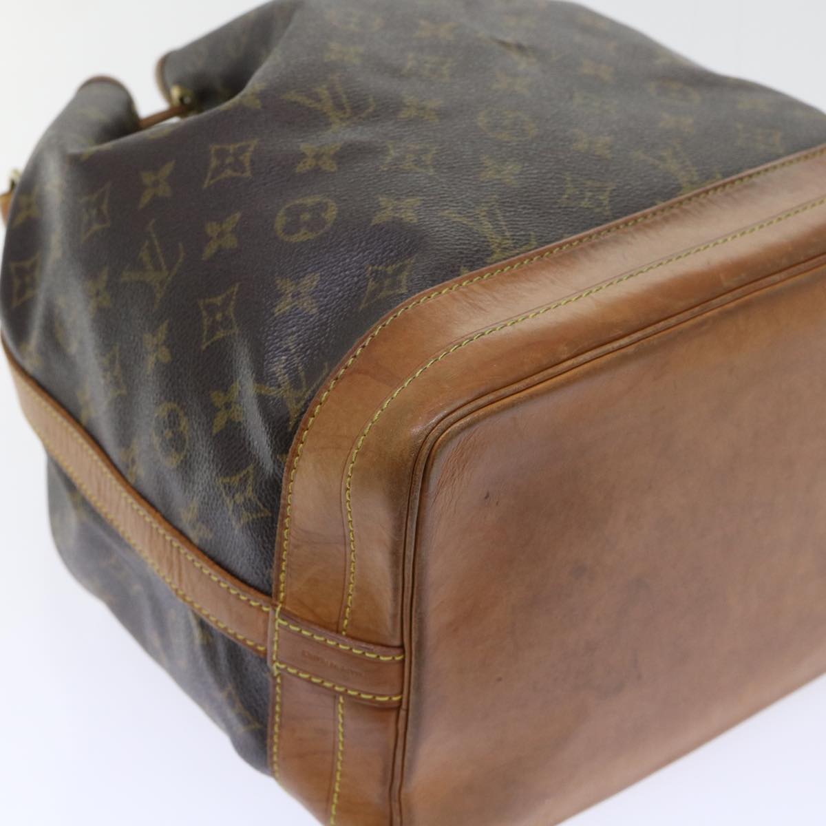 LOUIS VUITTON Monogram Noe Shoulder Bag M42224 LV 53932