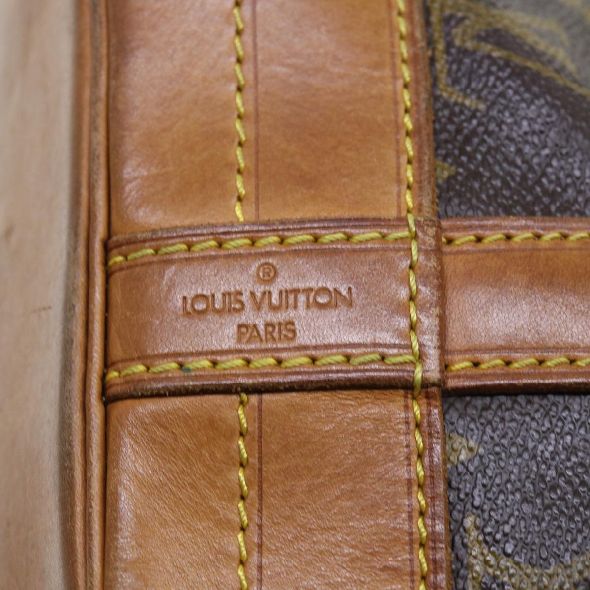 LOUIS VUITTON Monogram Noe Shoulder Bag M42224 LV 53932