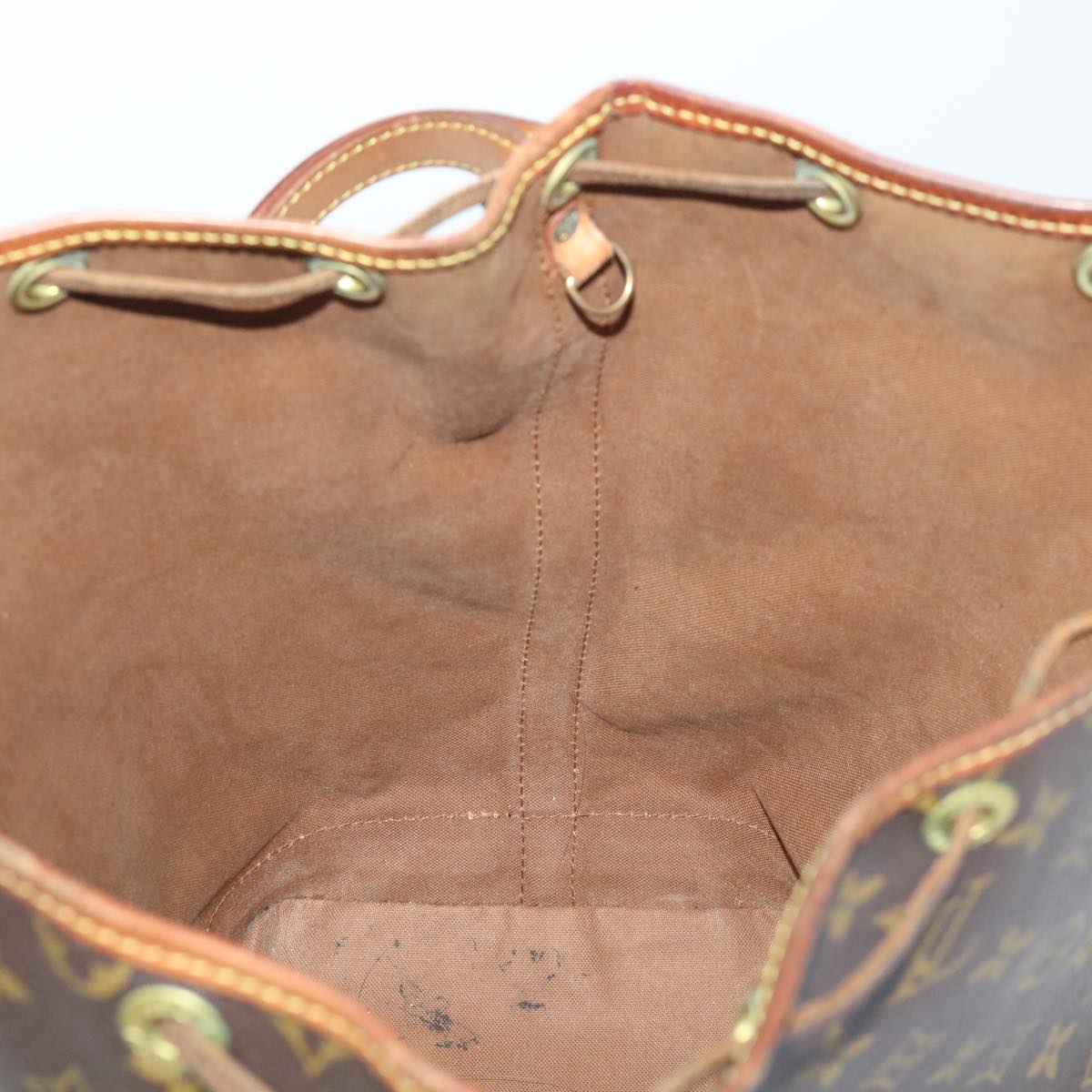 LOUIS VUITTON Monogram Noe Shoulder Bag M42224 LV 53932