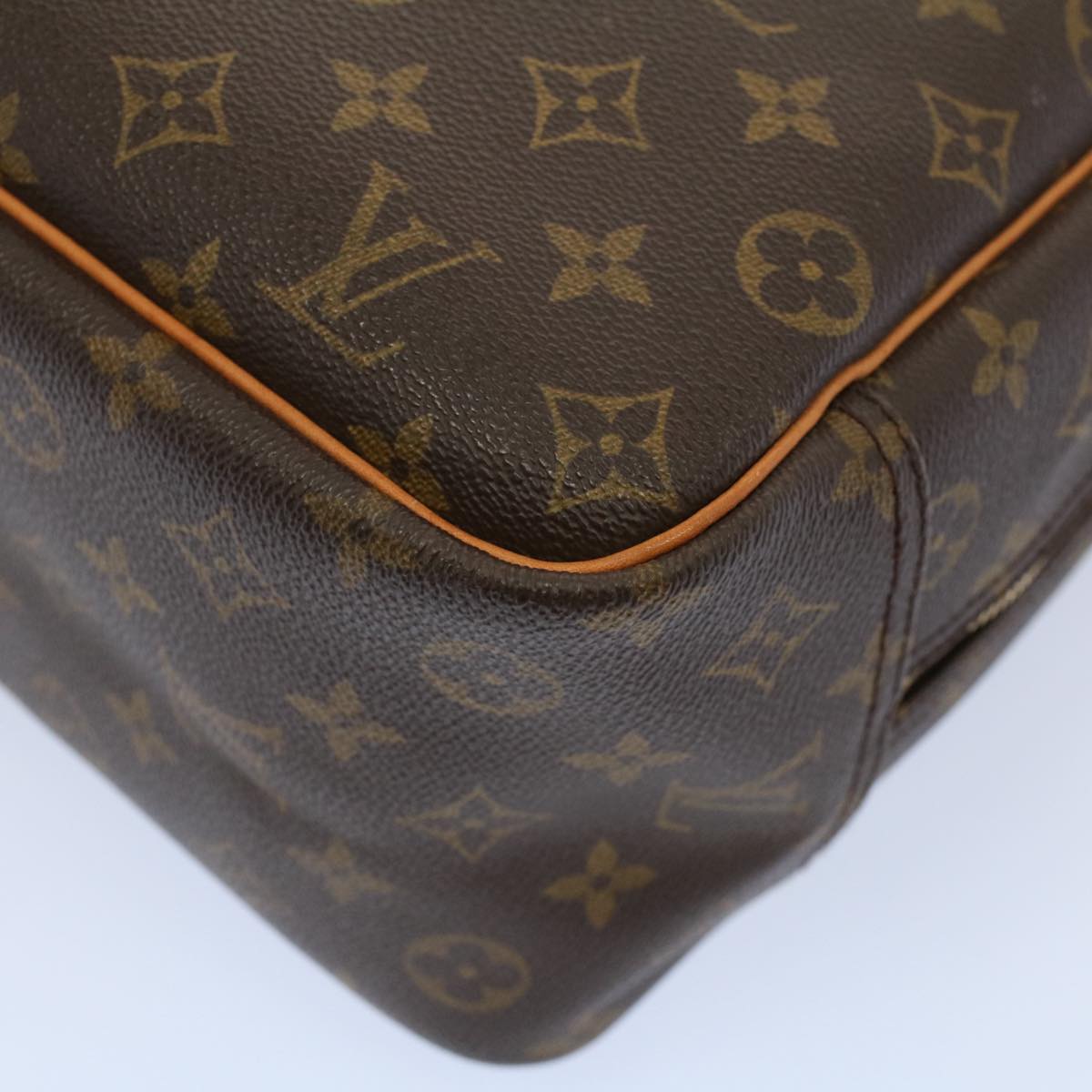 LOUIS VUITTON Monogram Deauville Hand Bag M47270 LV 53934