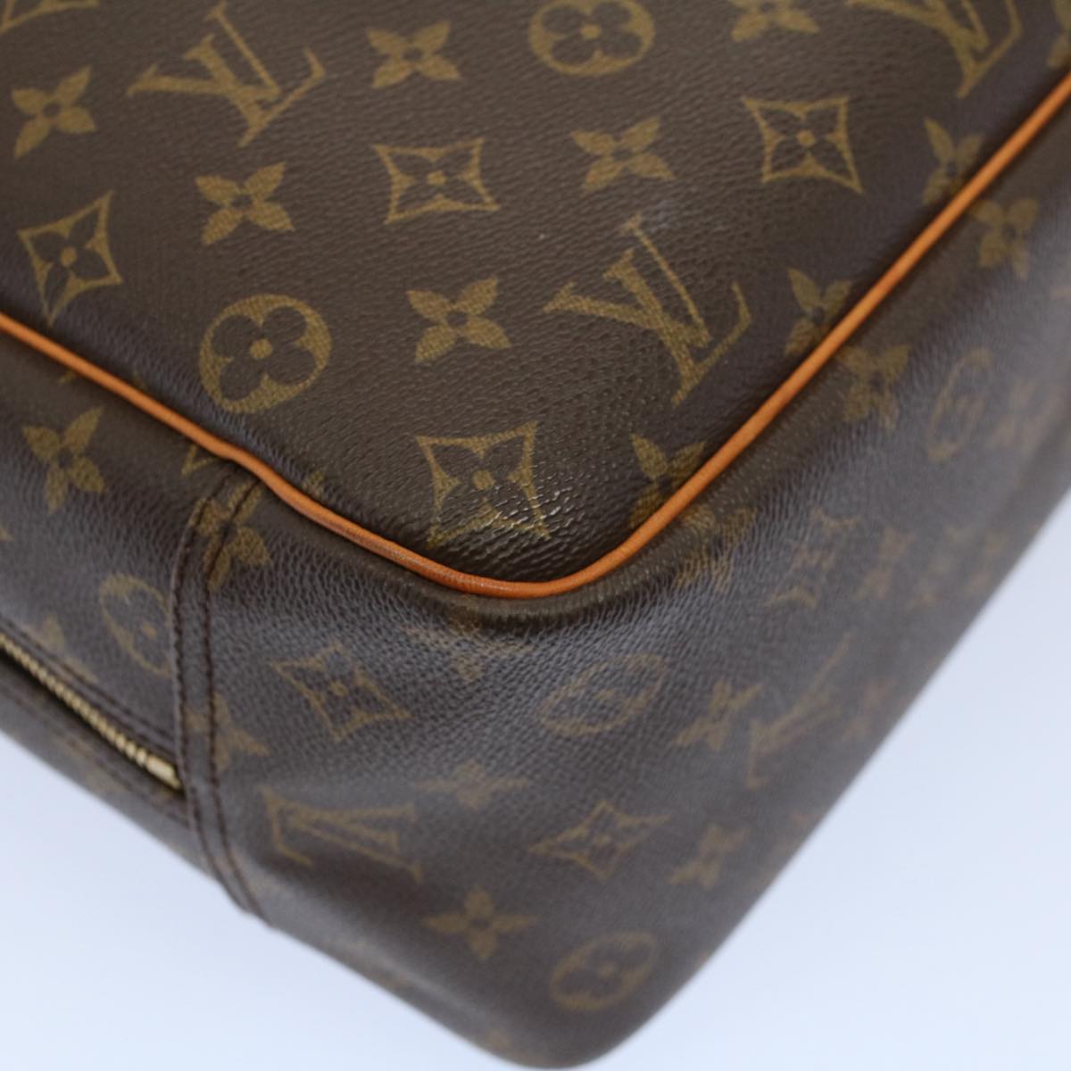 LOUIS VUITTON Monogram Deauville Hand Bag M47270 LV 53934