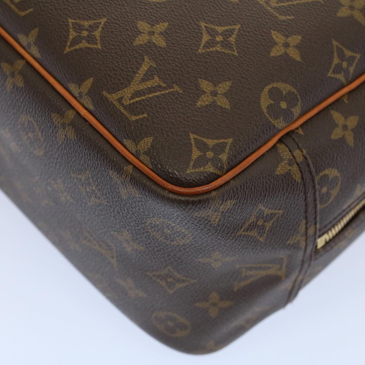 LOUIS VUITTON Monogram Deauville Hand Bag M47270 LV 53934