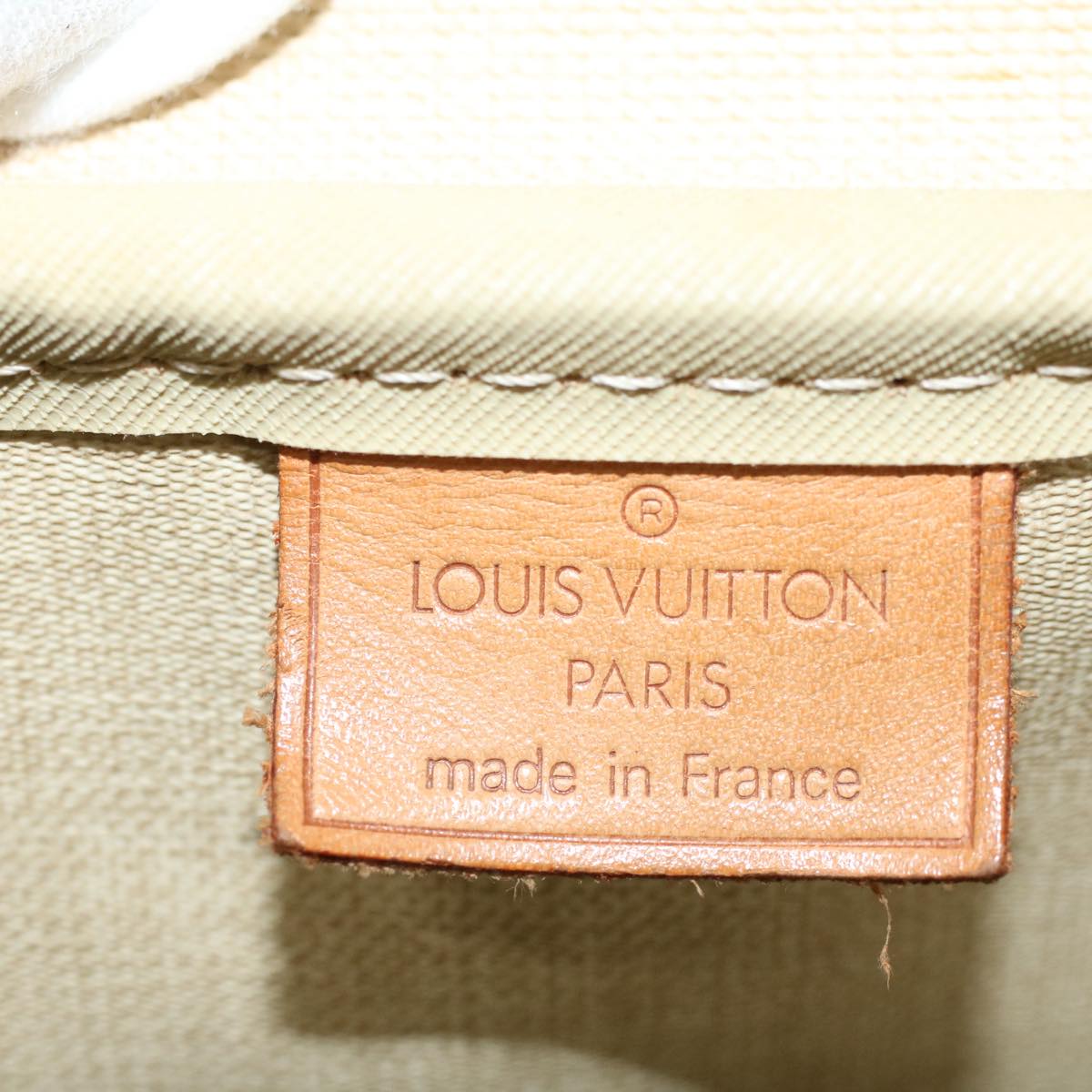 LOUIS VUITTON Monogram Deauville Hand Bag M47270 LV 53934