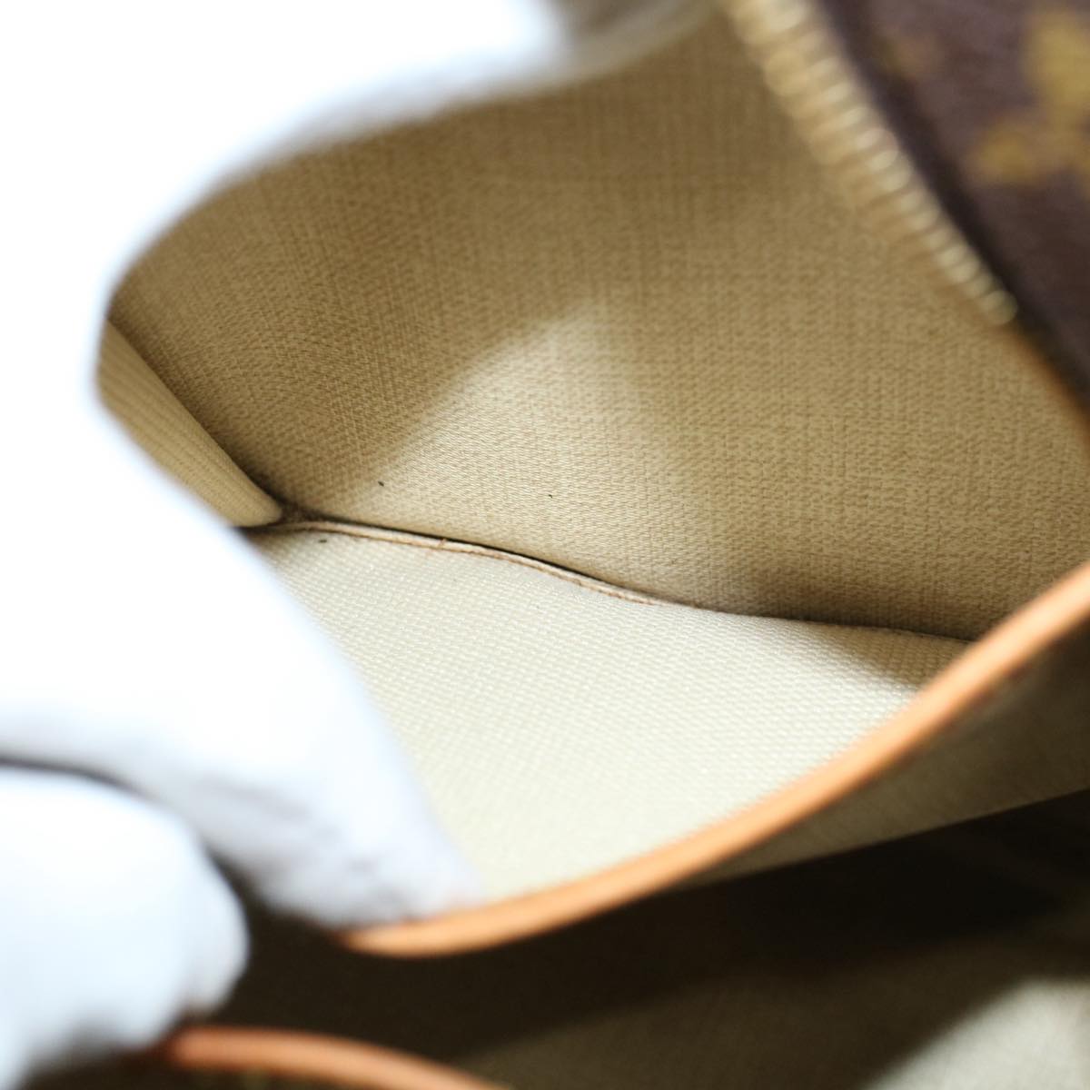LOUIS VUITTON Monogram Deauville Hand Bag M47270 LV 53934