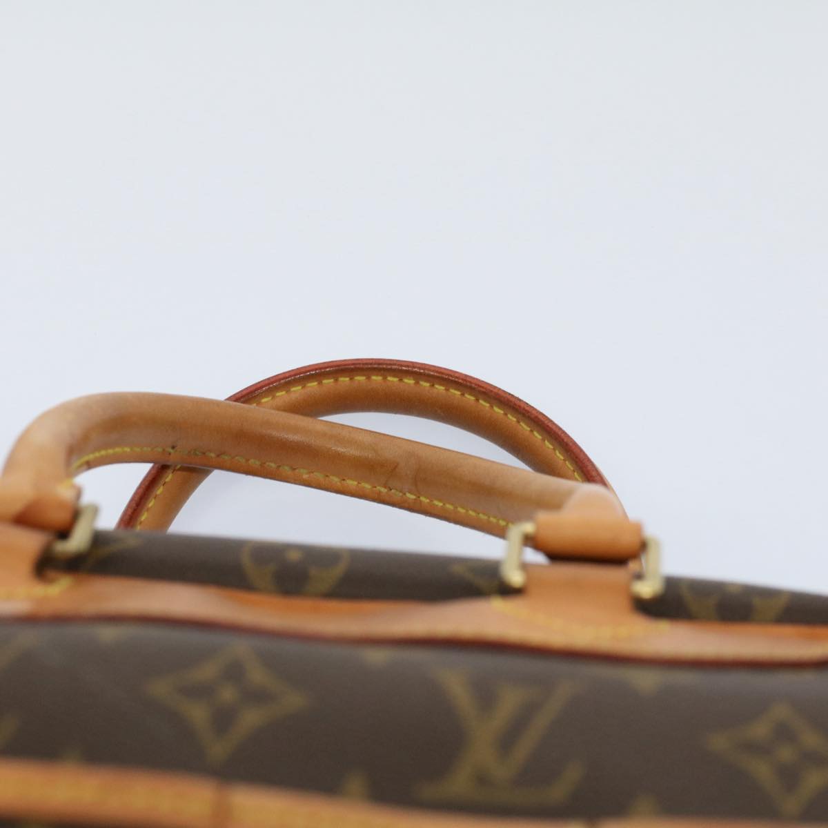 LOUIS VUITTON Monogram Deauville Hand Bag M47270 LV 53934
