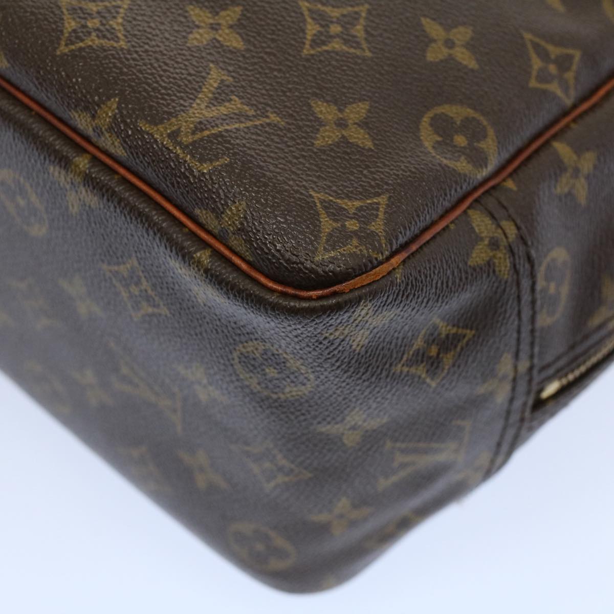LOUIS VUITTON Monogram Deauville Hand Bag M47270 LV 53935