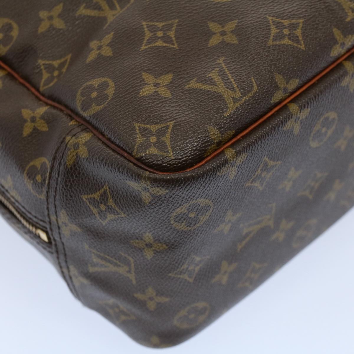 LOUIS VUITTON Monogram Deauville Hand Bag M47270 LV 53935