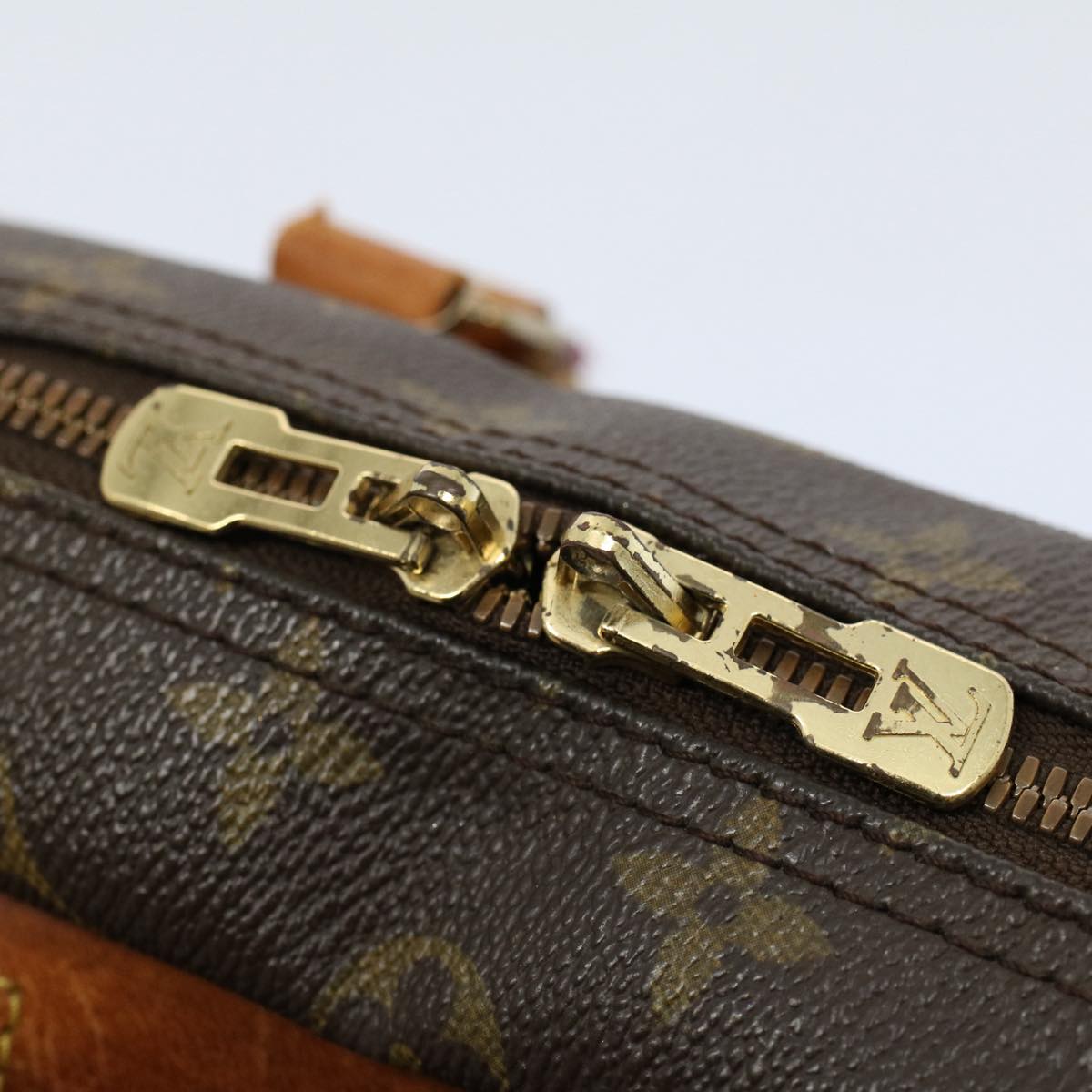 LOUIS VUITTON Monogram Deauville Hand Bag M47270 LV 53935