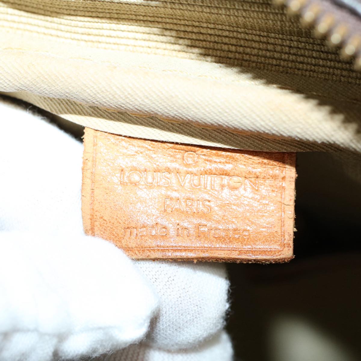 LOUIS VUITTON Monogram Deauville Hand Bag M47270 LV 53935