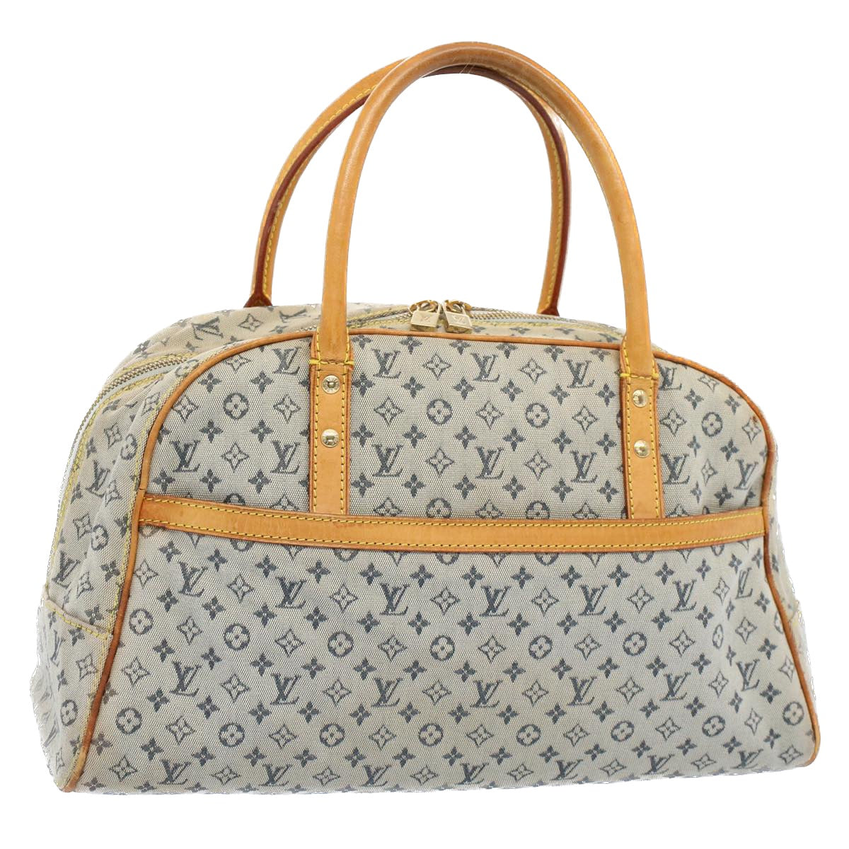 LOUIS VUITTON Monogram Mini Marie Hand Bag Blue M92003 LV 53939
