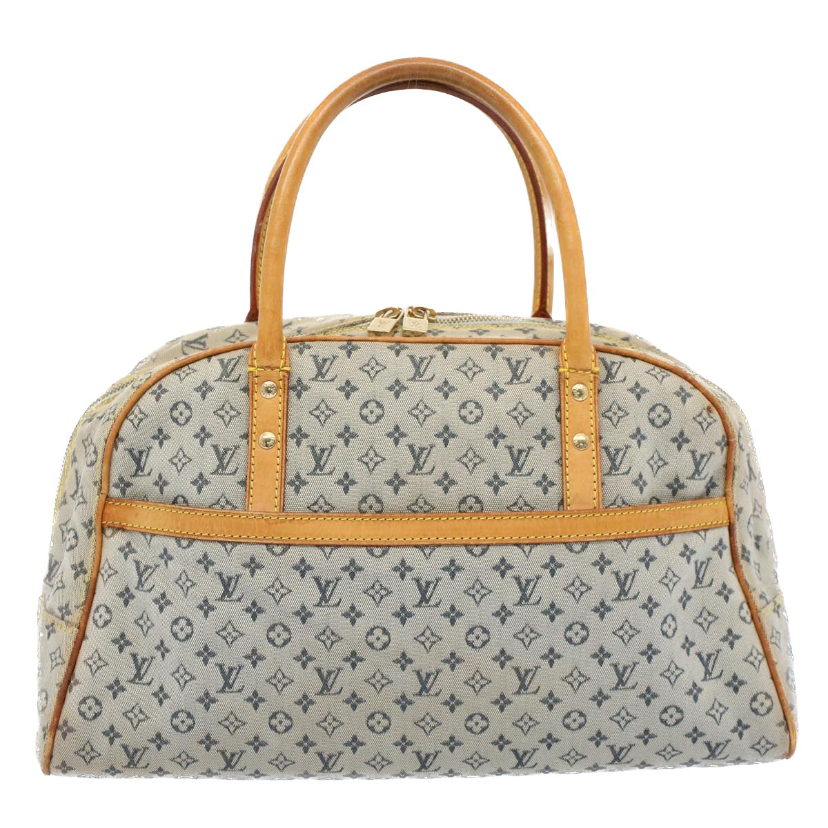 LOUIS VUITTON Monogram Mini Marie Hand Bag Blue M92003 LV 53939