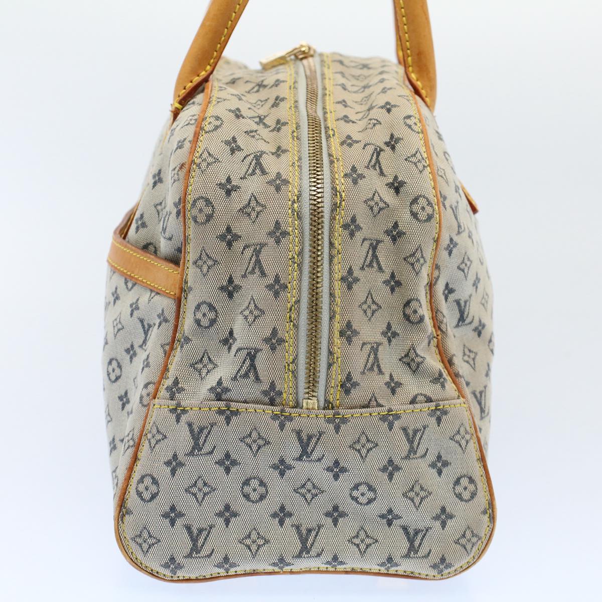 LOUIS VUITTON Monogram Mini Marie Hand Bag Blue M92003 LV 53939