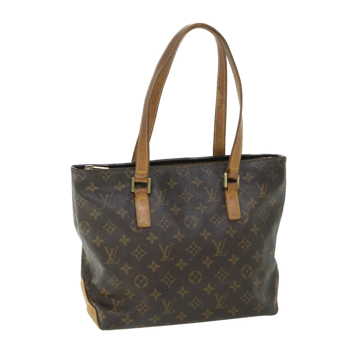 LOUIS VUITTON Monogram Cabas Piano Tote Bag M51148 LV 53948