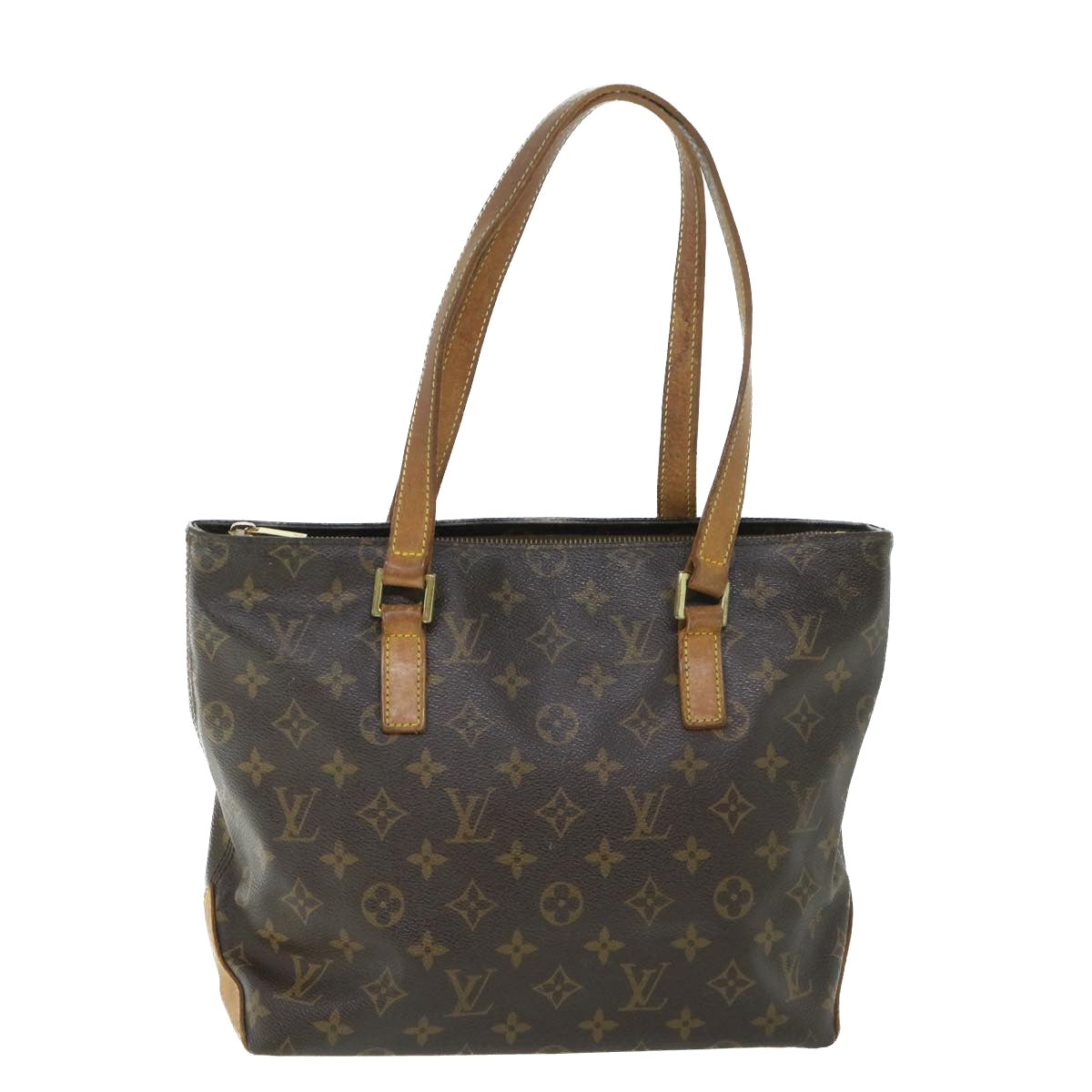 LOUIS VUITTON Monogram Cabas Piano Tote Bag M51148 LV 53948