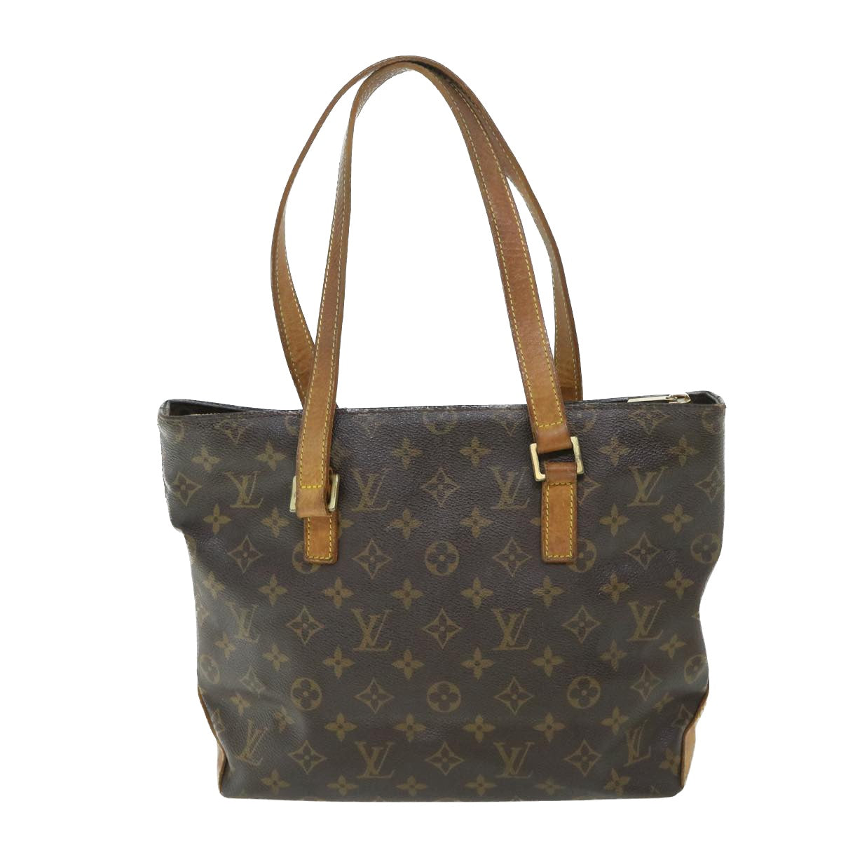 LOUIS VUITTON Monogram Cabas Piano Tote Bag M51148 LV 53948