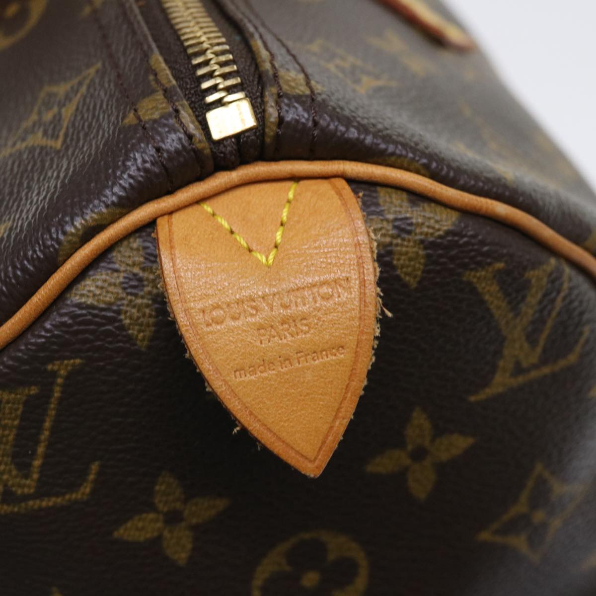 LOUIS VUITTON Monogram Speedy 30 Hand Bag M41526 LV 53966