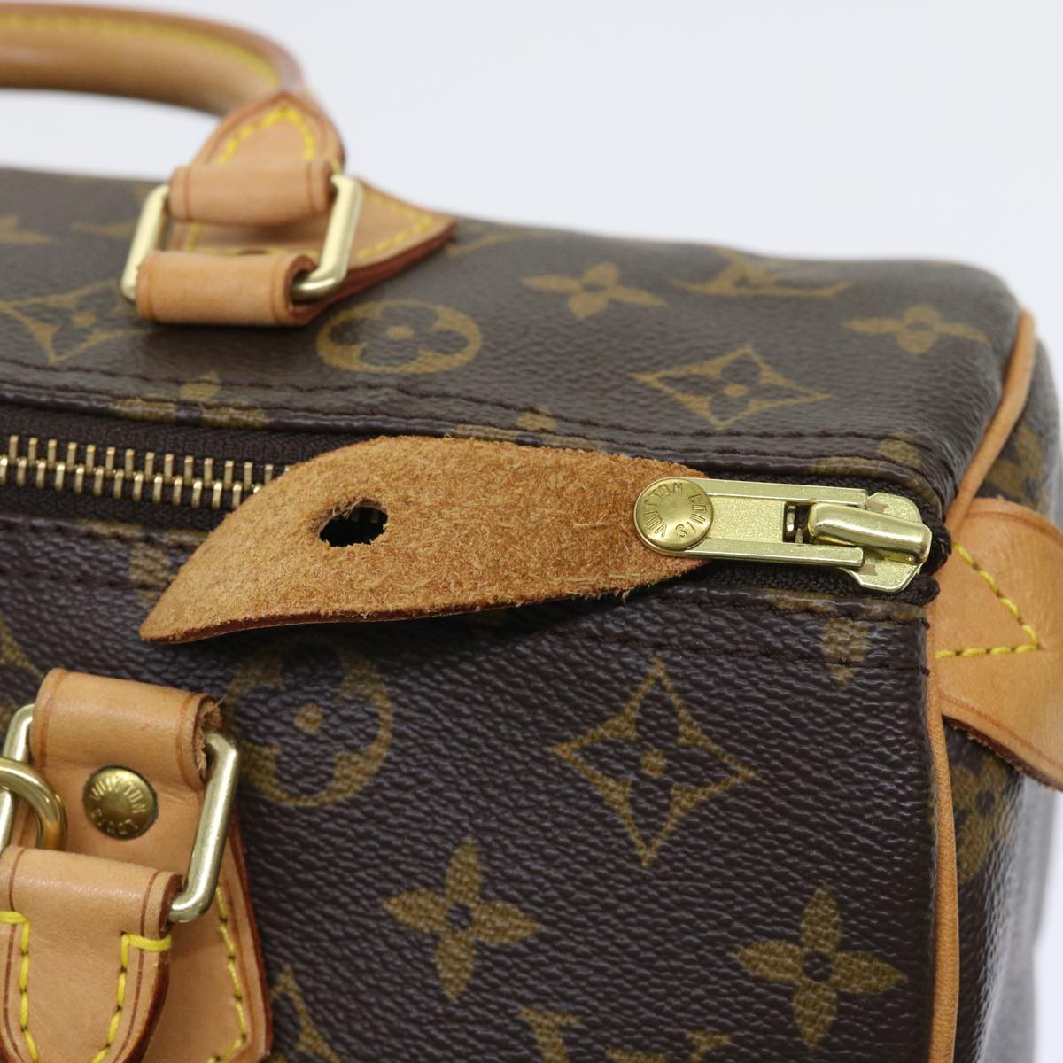 LOUIS VUITTON Monogram Speedy 30 Hand Bag M41526 LV 53966