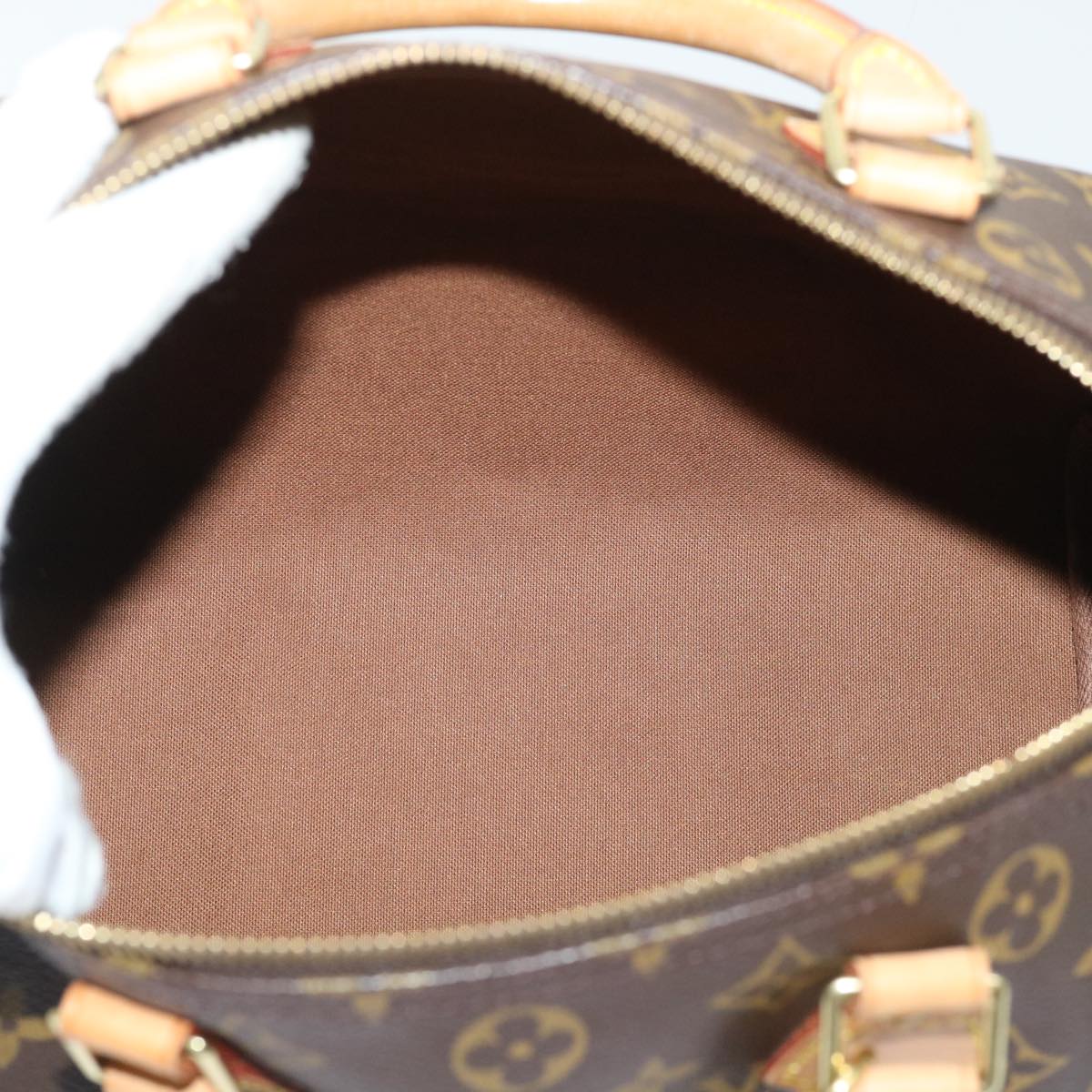 LOUIS VUITTON Monogram Speedy 30 Hand Bag M41526 LV 53966