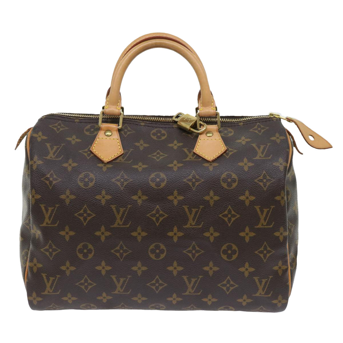 LOUIS VUITTON Monogram Speedy 30 Hand Bag M41526 LV 53966