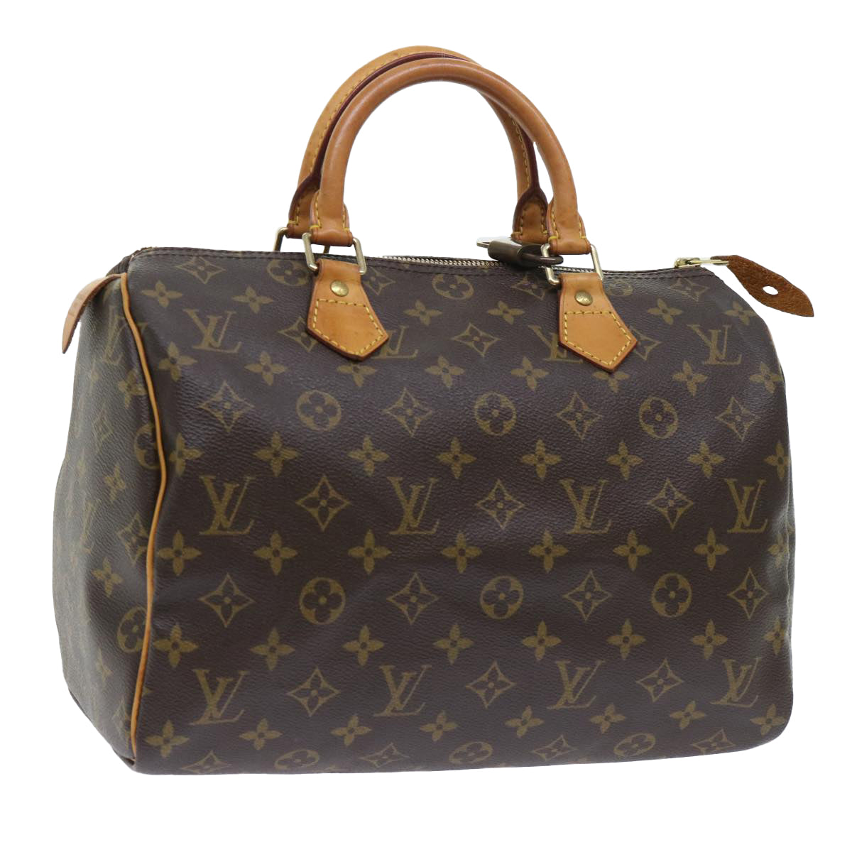 LOUIS VUITTON Monogram Speedy 30 Hand Bag M41526 LV 53968