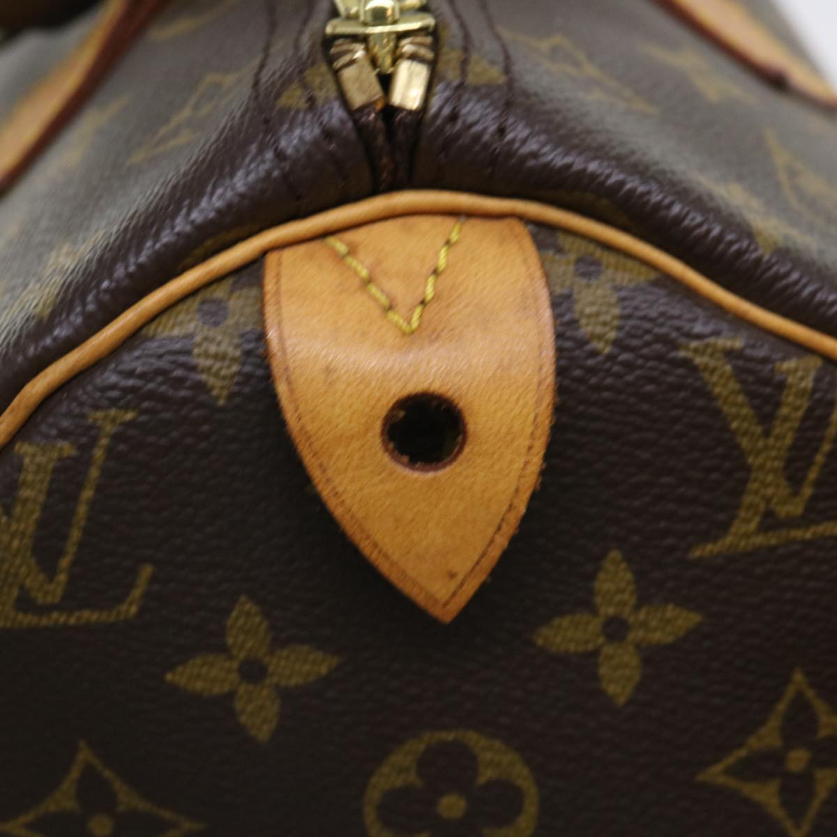 LOUIS VUITTON Monogram Speedy 30 Hand Bag M41526 LV 53968